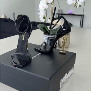 Saint Laurent opyum, size 37, black leather